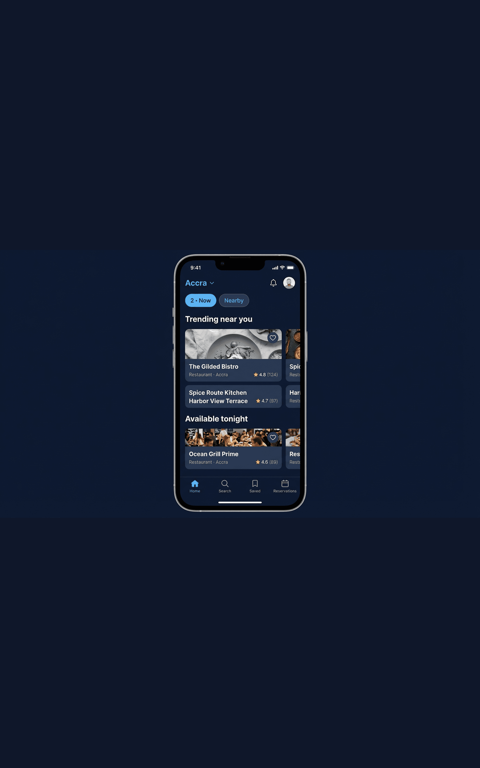 Resarvo — discover venues near you